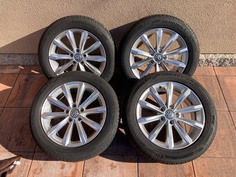 Letná sada VW LONDON + BARUM BRAVURIS R17 5x112 - 3