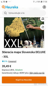 Stieracie mapy Slovenska XXL a DeLuxe - 3