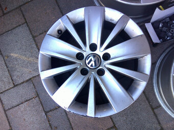 Alu disky VW R16, 5x112, 6,5x16 č.13d - 3