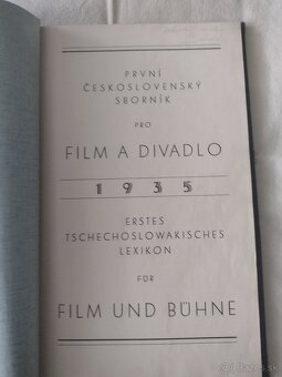 KNIHA FILM A DIVADLO 1935 - 3