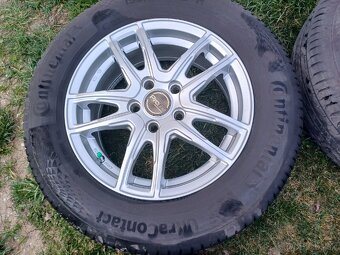 Alu 5x108 r15+letne pneu 195/65 Continental - 3