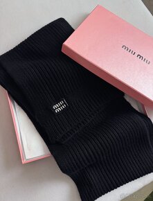 Miu Miu wool - cahmere scarf - 3