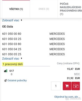 Predam nové hydro zdvihatka na mercedes benz - 3