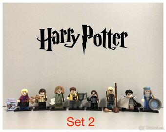 Rôzne figúrky Harry Potter (8ks) typ lego - nove - 3