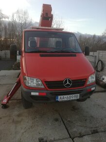 Mercedes sprinter 311 hydravlicka plosina 22m - 3