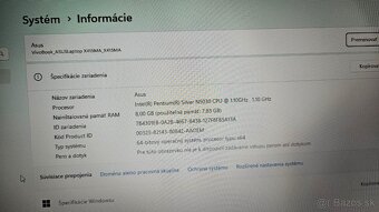 Asus X415M - intel procesor, 8GB RAM, 512GB SSD, 8hod bat - 3