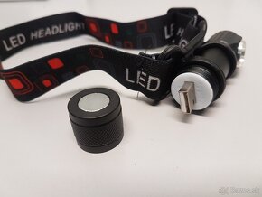 Čelovka 300lm nabíjatelná USB - 3