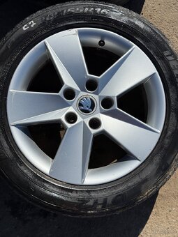 Predám elektrony 5x112 R16 povodne Skoda Octavia 3 - 3