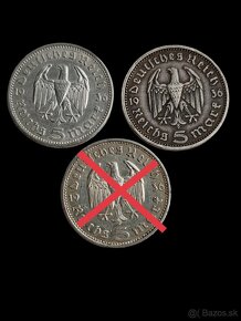 5 Marky 1935 a 1936 rôzne mincovne - 3