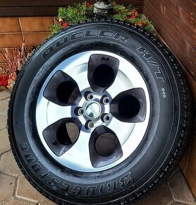 5x alu orig. Jeep Wrangler, bicolor, R18 5x127, NOVÉ - - 3