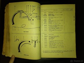 Jawa 250 Perák zoznam náhradných dielov - 3