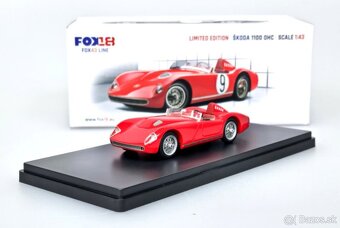 Modely Škoda 1100 OHC Spider 1:43 FOX18 - 3