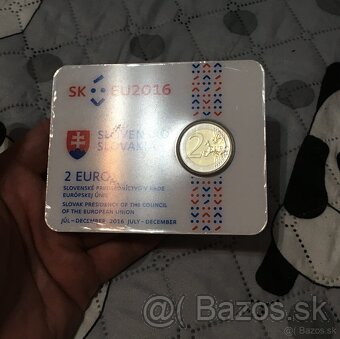 Coincard 2 euro Slovensko 2016 Predsedníctvo Čičmanský vzor - 3