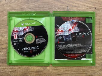 Zaklínač 3 Divoký Hon CZ + CD soundtrack na Xbox One - 3