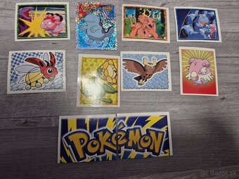 Pokemon 2001 samolepky - 3