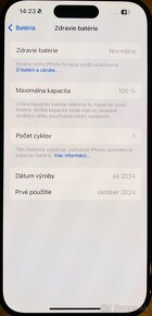 Predám Nový Apple Iphone 15Pro 256Gb Blue Titanium v záruke - 3