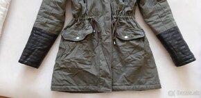 Dámska khaki parka Amisu 36 - 3