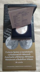 10€ Podanie Správy o nacistických vyhladzovacích táboroch - 3