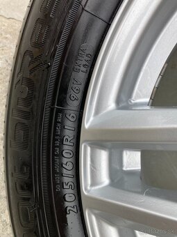 Predám kolesa VW Touran 205/60R16 - 3