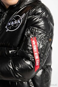 Alpha Industries Hooded Puffer NASA Metallic FD - 3