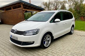 VW Sharan 2.0TDI 4Motion 7Miest Webasto Ťažné - 3