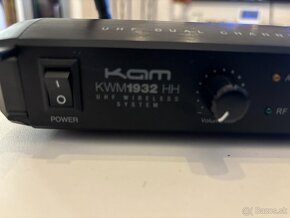 Kam KWM1932HH - Wireless mikrofón Kit UHF 863.0 / 864.0 MHz - 3