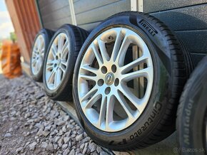 Alu Disky OPEL INSIGNIA 5x120+Letné Pneu 245/45 R18 - 3