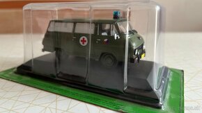 ŠKODA 1203 Vojenská sanitka ČSLA 1:43 Dea Premium - 3