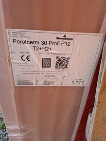 Predám porotherm 30 profi P12 - 3