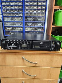 Monacor PA-8120RCD PA mixážny zosilňovač s integrovaným CD/M - 3