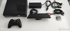 Xbox 360 slim 250gb+kinect a hry - 3