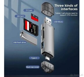 6v1 USB 3.0 citacka kariet - 3