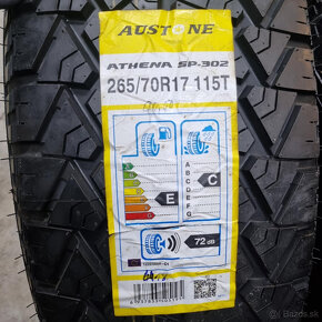 Letné pneumatiky 265/70 R17 AUSTONE DOT4418 - 3