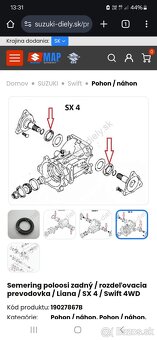 Suzuki SX4/Fiat Sedici semering - 3