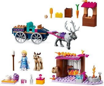 LEGO Disney 41166 - Elsa a dobrodružstvo s povozom - 3