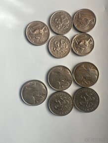 1 koruna a2 koruna ČSR 1946 a 1947, 8  spolu 10€ - 3