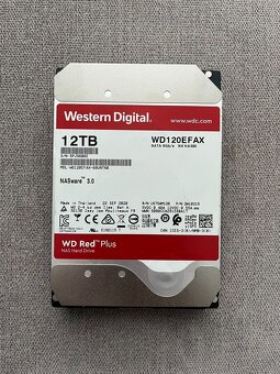 3,5" HDD WD Red Plus 12TB - 3