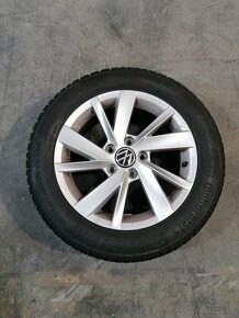 Predám originál VW zimnú sadu 5x112 R16, 205/55/16 - 3