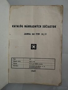 Jawa Pionier 20, 21 katalóg náhradných dielov - 3