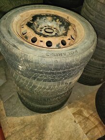 Fabia 5x100 R15, 185/55 R15 zimne - 3