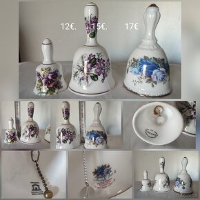 keramické a porcelánové zvončeky ceny na foto - 3