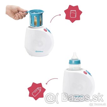 Ohrievač dojčenských fliaš Badabulle Easy Plus Bottle Warmer - 3