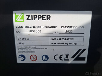 Elektrický fúrik Zipper ZI-EWB 300-160L - 3