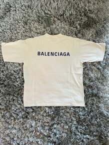 Balenciaga T-Shirt Beige - 3