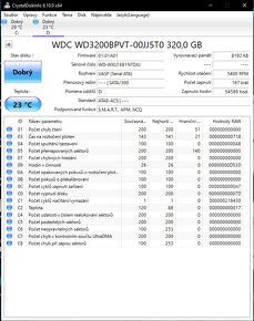 HDD 2,5" WD 320GB / SATAII / 5400RPM - 3