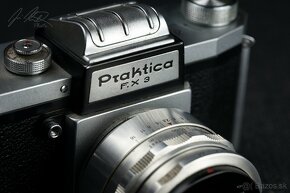 Praktica FX3 + Carl Zeiss TESSAR 50mm f2,8 M42 chrome - 3