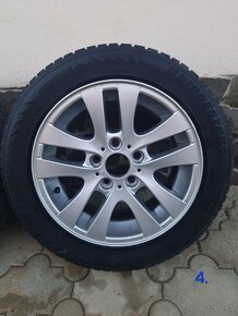 Predám hliníkové disky BMW s pneu 205/55 r16 - 3