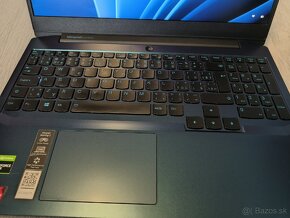 Predám notebook lenovo IdeaPad Gaming 3 15ARH05 - 3