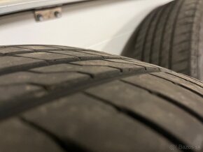 Hliníkové disky Subaru originál + letné gumy 225 / 60 R17  5 - 3