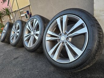 Zánovne zimne kolesa Mercedes S W222 dvojrozmer 5x112 r19 - 3